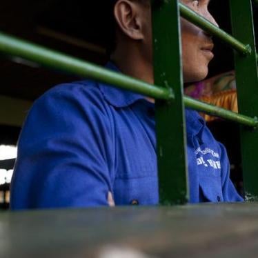 A detainee in a government-run drug detention center in Vietnam. The World Bank provided funding for various HIV-related services in Vietnamese drug detention centers through a project that concluded in 2012.