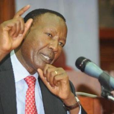 Joseph Ole Nkaissery, Secretary for Internal Security and Coordination of National Government, Kenya. 