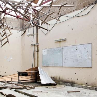 A lecture theatre at the Federal College of Education, Kano, Kano state, destroyed when Boko Haram insurgents lobbed grenades and shot students taking classes on September 17, 2014. At least 27 students and two lecturers were killed in the attack. 