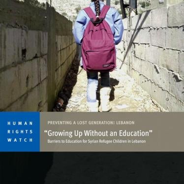 Cover image for Lebanon Report