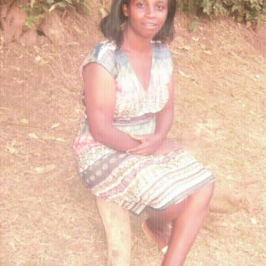 Rwandan political activist Illuminée Iragena, missing since March 26, 2016.
