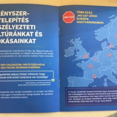 The Hungarian government's anti-refugee referendum bookklet