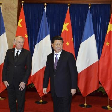 France Should Confront China on Rights