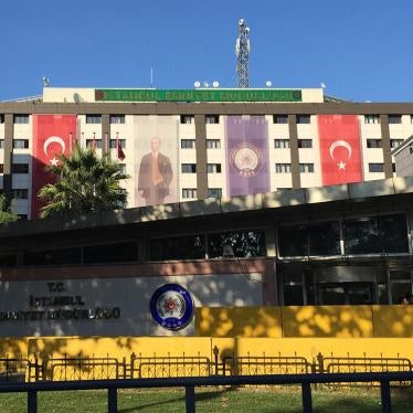 The Istanbul Security Directorate in Vatan Street where some of the cases of police torture and ill-treatment documented by Human Rights Watch took place. © 2016 Human Rights Watch