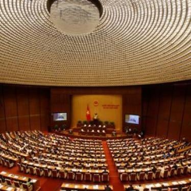 The National Assembly at Ba Dinh hall in Hanoi, Vietnam on July 20, 2016.