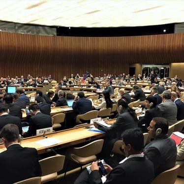 Photo of the Fifth Review Conference of the Convention on Conventional Weapons at the United Nations in Geneva in December 2016.