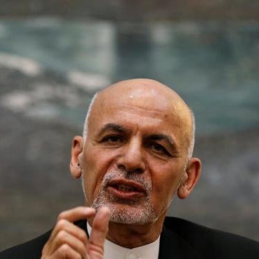 Afghanistan's President Ashraf Ghani speaks during a joint news conference with U.S defense secretary Ashton Carter in Kabul, Afghanistan on July 12, 2016. 