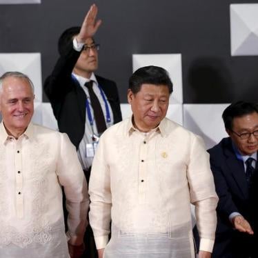 Australia: Turnbull Should Spotlight China’s Abuses