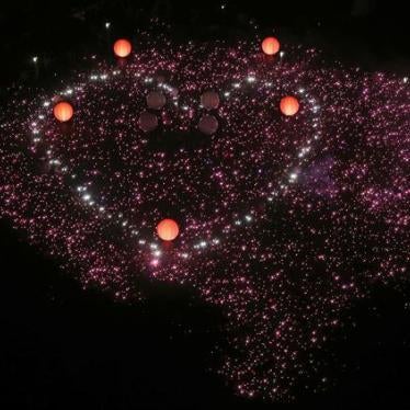 © 2014 Reuters. Participants gather for the 2014 PinkDot celebration in Singapore.