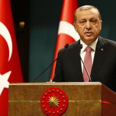   Turkish President Tayyip Erdogan speaks during a news conference following the National Security Council and cabinet meetings at the Presidential Palace in Ankara, Turkey, July 20, 2016. 