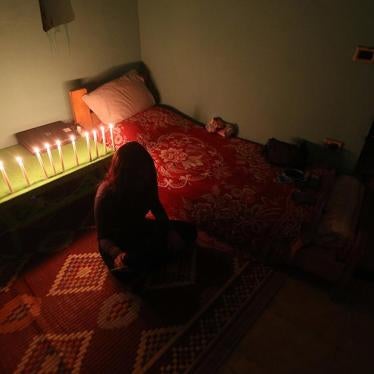 A Syrian woman, a victim of sex trafficking, finds refuge at a shelter in an undisclosed location in Lebanon.