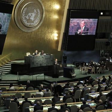 Ban Ki Moon at the UN General Assembly