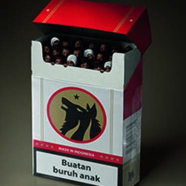 Tell tobacco companies to STOP profiting off the backs of child workers in Indonesia.