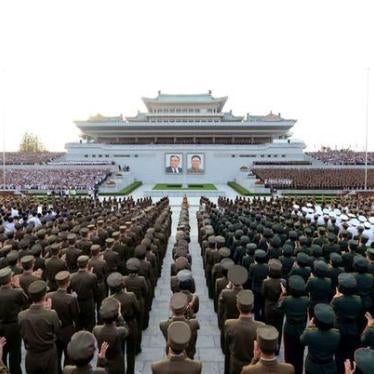 A rally celebrating the success of a recent nuclear test is held in Kim Il Sung square in this undated photo released by North Korea's Korean Central News Agency (KCNA) in Pyongyang on September 13, 2016.