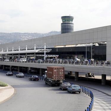 Caption and copyright: A general view of Beirut's international airport, Beirut, Lebanon on November 21, 2015. 