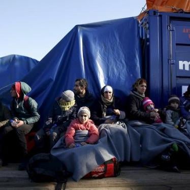 EU/Greece: Share Responsibility for Asylum Seekers
