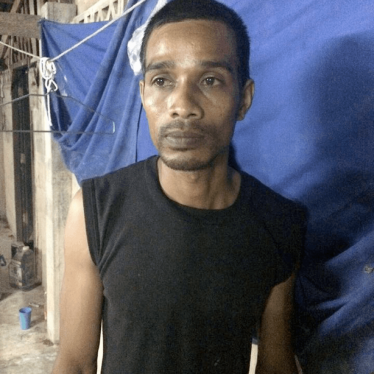 Eroheng Salilatae was allegedly tortured by Thai soldiers when they raided his house in Pattani province, on November 18, 2016.