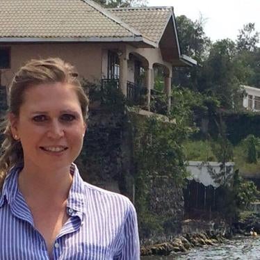 Ida Sawyer à Goma, dans l'est de la RD Congo, le 18 janvier 2017.