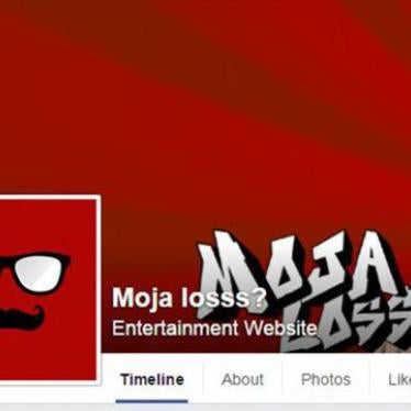 Screenshot of the "Moja Losss?" Facebook page.