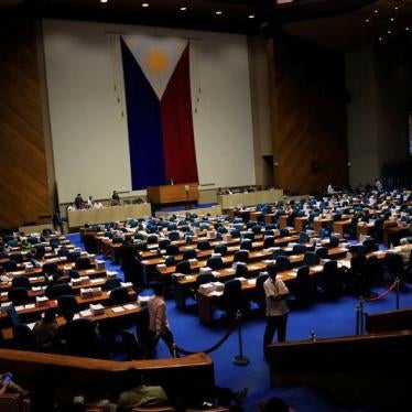 Members of the Philippine Congress attend the third and final reading of the death penalty bill inside the House of the Representatives in Quezon city, metro Manila, Philippines March 7, 2017.