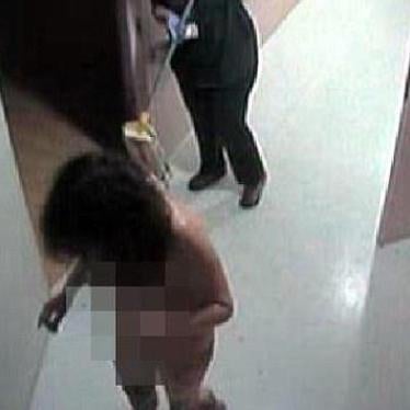 Miriam Merten shown on CCTV footage from a government hospital in New South Wales, Australia, 2014.