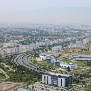 Turkmenistan's capital city Ashgabat.