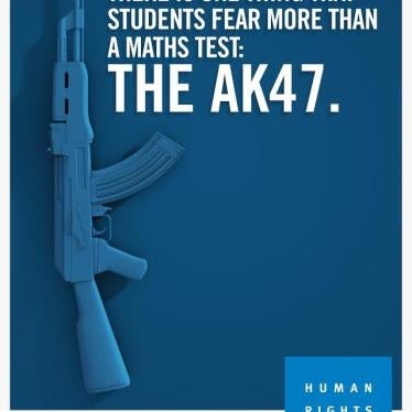 In some countries, there is one thing that students fear more than a maths test: the AK47