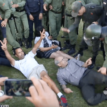 الشرطة المغربية تفرّق اعتصاما بالقوة في الرباط