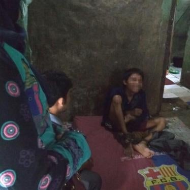 Fifteen-year-old Subekti spent his childhood shackled to the floor of his family’s house in Serang, Indonesia.
