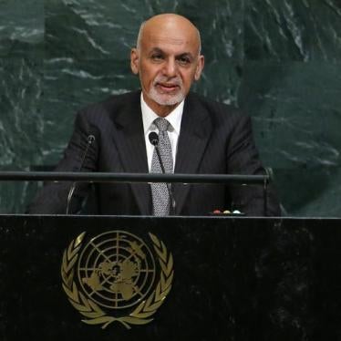 Afghanistan President Mohammad Ashraf Ghani Ahmadzai addresses the 72nd United Nations General Assembly at U.N. Headquarters in New York, U.S., September 19, 2017.