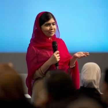 Nobel Peace Prize winner Malala Yousafzai speaks during the first focus event on education at the donors Conference for Syria in London, Britain February 4, 2016.