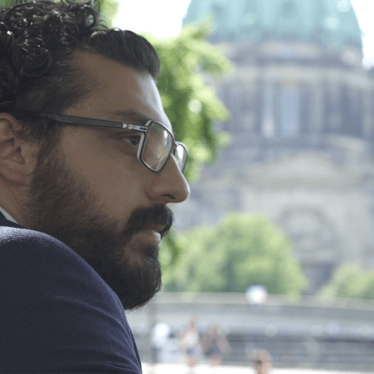 Photo of Syrian refugee in Germany