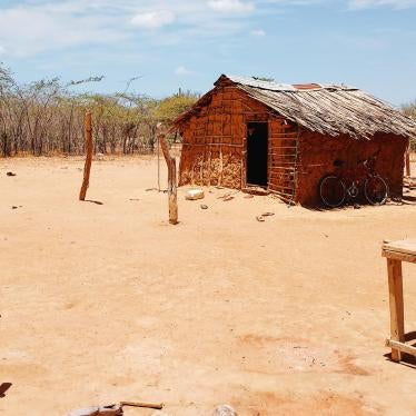 A house in a rural wayuu community in La Guajira, Colombia, June 2016. 