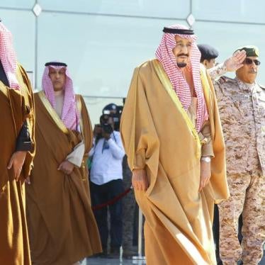 Saudi King Salman and Saudi Crown Prince Mohammed bin Salman attend a graduation ceremony in Riyadh, Saudi Arabia, January 25, 2017. © 2017 Reuters