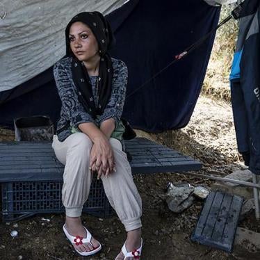 Zahra Mosawi, 28, from Afghanistan is trapped on Lesbos, Greece. Despite being a survivor of gender-based violence and in need of psychosocial support, she’s been unable to find help in the camp.
