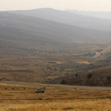 A general view of Mount Sinjar in northern Iraq August 13, 2014. © 2014 Reuters