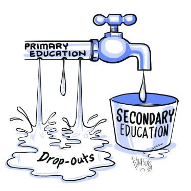 Cartoon for Tanzania Education Report 