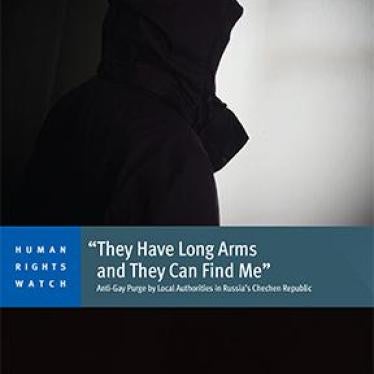 Cover of the Chechnya LGBT report 