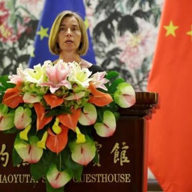 China: EU Should Raise Rights Crisis on Visit
