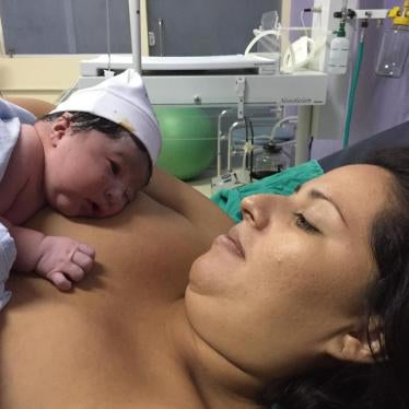 Maria Patricia Molina, 27, moved to Brazil when she was seven months pregnant due to insecurity and the shortages of food and medicine in Venezuela. Sasha, her daughter, was born at Roraima's Maternity Hospital on February 15, 2017. Molina had requested a