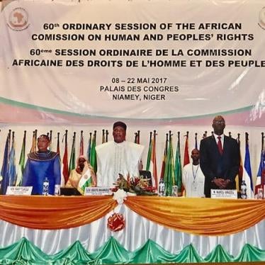 Opening ceremony – 60th Ordinary Session of the African Commission on Human and Peoples’ Rights