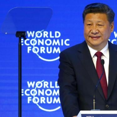 Chinese President Xi Jinping attends the World Economic Forum (WEF) annual meeting in Davos, Switzerland on January 17, 2017