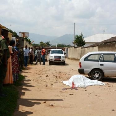 Коллективное письмо членам Совета Безопасности ООН о ситуации в Бурунди
