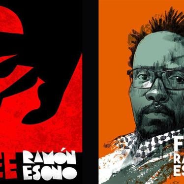Equatorial Guinea frequently harasses government critics. These cartoons are part of a campaign to free Ramón Nsé Esono Ebalé, a cartoonist who has been in prison since September 2017.