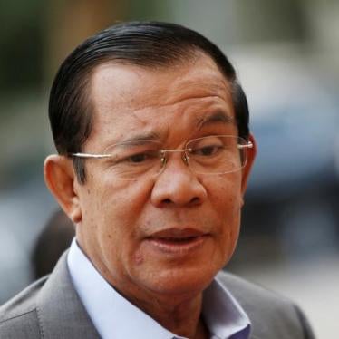 Cambodia's Prime Minister Hun Sen arrives to attend the Cambodian People's Party (CPP) congress in Phnom Penh, Cambodia January 19, 2018. 