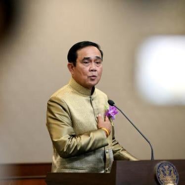Thailand's Prime Minister Prayuth Chan-ocha gestures during a news conference after a weekly cabinet meeting at Government House in Bangkok, Thailand, January 9, 2018. 