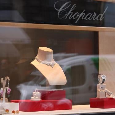 A Chopard jewelry store in Place Vendôme in Paris, France, July 2011. 