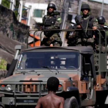 Rules for Rio Deployment Allow Unjustifiable Killings