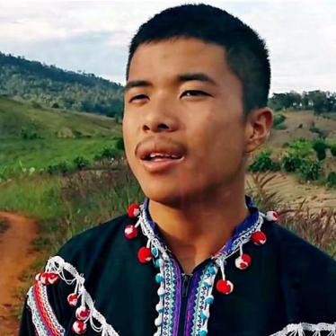 Ethnic Lahu activist Chaiyaphum Pa-sae, 17, was shot dead by Thai soldiers during an anti-drug operation on March 17, 2017.  