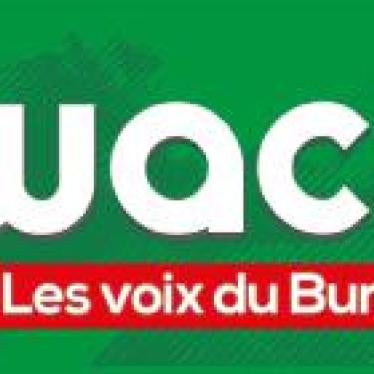 Logo for Iwacu newspaper, "The voices of Burundi."